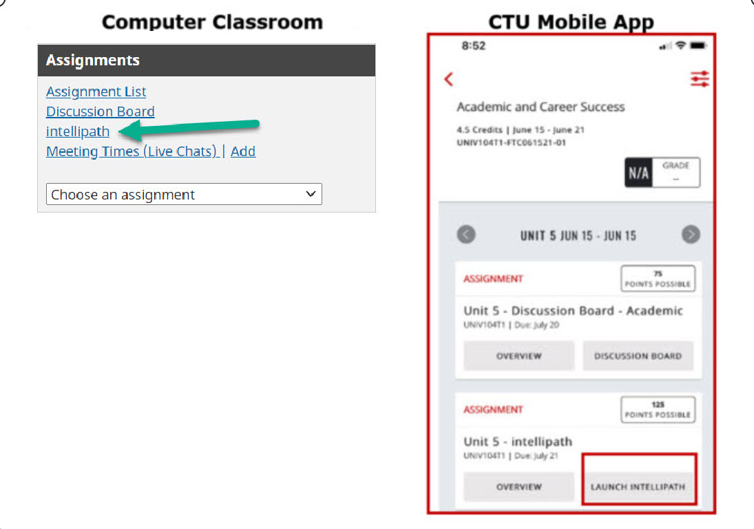 new intellipath vc view with mobile